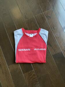 ニスモ Tシャツ used NISMOスタッフ使用済み サイズ M スーパー GT NISSAN super GT 日産 ロニー JGTC 松田次生