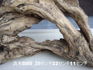 流木D80_35センチ22センチ11センチ＿