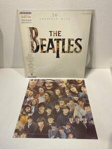 638 【動作未確認品】THE BEATLES ザ・ビートルズ / 20 GREATEST HITS　EAS-91047 LP レコード