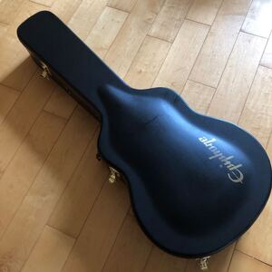 Epiphone ハードケース 鍵付き　中古美品　エピフォン　セミアコ　