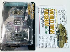 1/144 TAKARA タカラ WTM ワールドタンク ミュージアム 第8弾 アメリカ M8グレイハウンド装甲車 シュビムワーゲン 単色迷彩