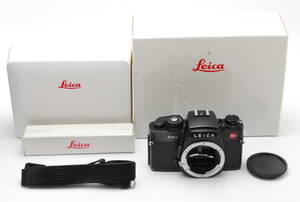 [AB品] LEICA R6.2 ブラック＊ボディ＊シリアル一致元箱＊10203