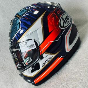 ★ Arai RX-7X PEDROSA SHOGUN 61.62cm XLサイズ アライ RX7X ペドロサ将軍 フルフェイス ヘルメット レプリカ グラフィック 限定 A61011-4