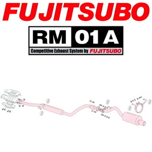 FUJITSUBO RM-01Aマフラー E/GF-DC2インテグラタイプR H7/10～H12/8