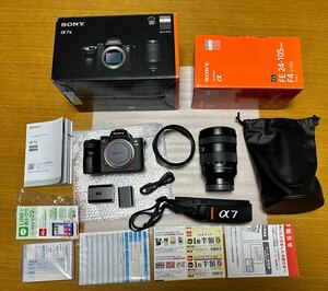 【美品】SONY α7III FE 24-105mm F4 G OSS SEL24105G ソニー Eマウント