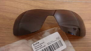  オークリー アンティックス用 カスタム偏光レンズ　ANTIX BROWN Color Polarized