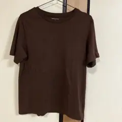 アメリカンホリック　茶色Tシャツ　Lサイズ