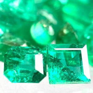 ☆天然エメラルドおまとめ 21ct☆n ルース 裸石 宝石 ジュエリー jewelry beryl emerald ベリル w1 61