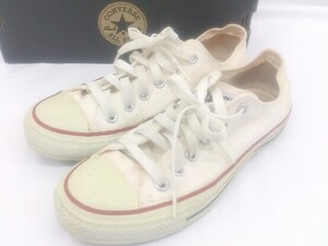 ◇ ◎ CONVERSE コンバース M7652 ALL STAR オールスター スニーカー シューズ 24cm ホワイト レディース E