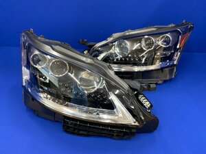 売り切り！ UVF45 LEXUS LS600 バージョンL 後期 純正 LED ヘッドライト KOITO 50-142 左右セット 　　　　　　　　　2400006　2I10-1 幸