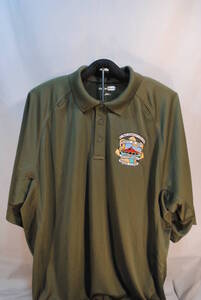 新品　半袖　ポロシャツ　EL Paso Community College Law Enforcement Training Academy 警察官訓練校　USサイズ3XL　ポリ100%　