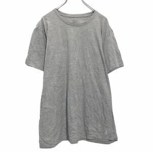 Calvin Klein 半袖 ロゴTシャツ L グレー カルバンクライン シンプル 古着卸 アメリカ仕入 a507-6695