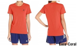 lts-adidasU-BP5229-Coral-S アディダス adidas レディース 半袖Tシャツ クルーネック WOMENS スポーツ フィットネス アルティメイト