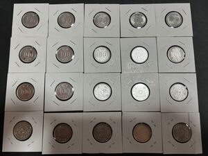 100円銀貨　20枚セット　美品