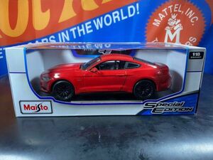 Maisto マイスト 1/18 2015 FORD MUSTANG GT フォード マスタング 赤 SPECIAL EDITION