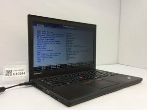 ジャンク/ LENOVO 20CLA1U2JP ThinkPad X250 Intel Core i3-5010U メモリ8.19GB HDD500.1GB 【G19544】