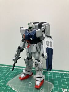 【1円スタート】HGUC 陸戦型ガンダム　（ジムヘッド） 完成品 塗装済み完成品 ガンプラ