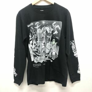 【stlTH】ステルス★長袖Tシャツ ロンT ハードコア パンク 横山Sakevi ギズム G.I.S.MバンドTシャツ プリント サイズM 05