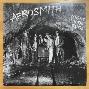 AEROSMITH NIGHT IN THE RUTS LP