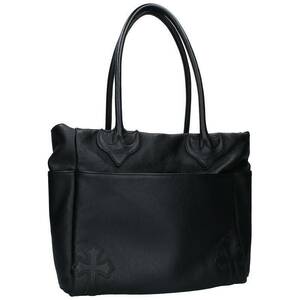 クロムハーツ Chrome Hearts TOTE 4POCKET/4ポケット レザートートバッグ 中古 SS07