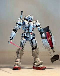 HG 1/144 ガンダムEX （復讐のレクイエム)ガンプラ塗装完成品