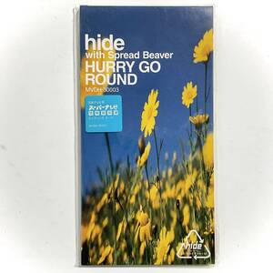 未使用　8cm CD　hide　HURRY GO ROUND 　　　