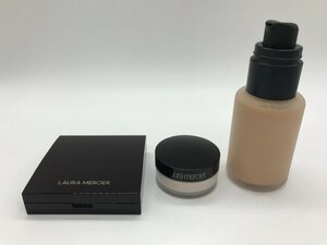 ■【YS-1】 LAURA MERCIER ローラメルシエ ■ チーク ルースパウダー ファンデーション■ 3点セット まとめ 【同梱可能商品】K■