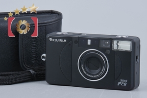 【中古】FUJIFILM 富士フイルム Silvi F2.8 ブラック コンパクトフィルムカメラ