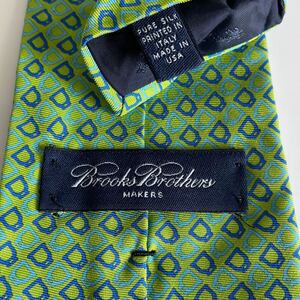 ブルックスブラザーズメーカーズ(Brooks Brothers MAKERS)緑鐘ネクタイ