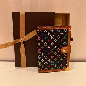 LOUIS VUITTON モノグラムマルチカラー　アジェンダPM　手帳カバー　システム手帳