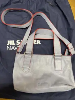 ジルサンダー ショルダーバッグ JILLSANDER NAVY