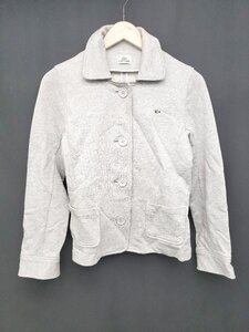 ◇ LACOSTE ラコステ 長袖 ジャケット サイズ40 グレー系 レディース P