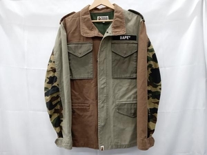 A BATHING APE アベイシングエイプ/フィールドジャケット/カーキ/001LJE801009X/M