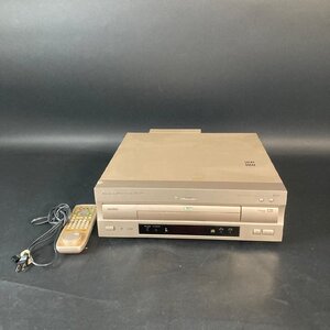 SW1125-51-5 パイオニア DVD LD プレーヤー DVL-919 オーディオ機器 レーザーディスク トレイ開閉OK 汚れ有 pioneer 120サイズ