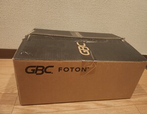 アコ・ブランズ・ジャパン　75ミクロン　 FOTON30専用 カートリッジ　ロールフィルムカートリッジ 　GBC 　ラミネーター　FOTONC075B