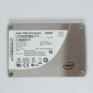 即決！正常動作品 Intel(インテル)製 2.5インチ SSD 180GB 7mm厚 健康状態「正常」★ネコポス便で送料無料★PayPayフリマ購入可