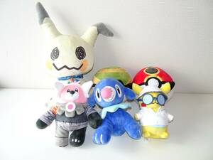 ポケモン ぬいぐるみ まとめ売り ポケモンセンター 一番くじ 中古 セット ポケットモンスター ミミッキュ アシマリ ボール ピカチュウ