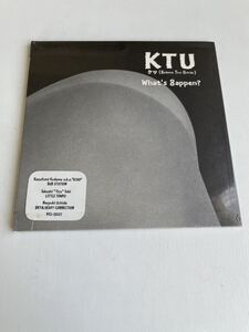 【新品】KTU ケツ(Kodama Tico Uchida) What’s 8appen? マキシシングル盤　紙ジャケット仕様【送料スマートレター210円】激レア　希少