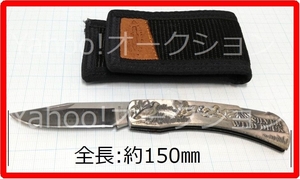 希少品 未使用 国産【TAK FUKUTA/福田刃物製作所】ナイフ Excalibur 33480 わかしゃち国体 入賞記念/クレー射撃 キャンプ/狩猟/猟師/魚釣り