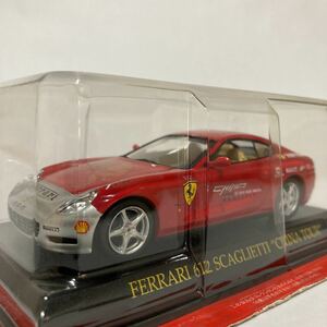 アシェット 公式フェラーリF1コレクション 1/43 Ferrari 612 Scaglietti China Tour GP スカリエッティ 中国ツアー マシン ミニカー