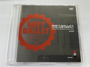 新品未使用！SOFT BALLET / SOFT BALLET LIVE DOCUMENT 2003.12.17 SHIBUYA KOKAIDO DVD