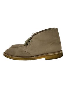 Clarks◆ブーツ/US8/BEG/スウェード/31695//