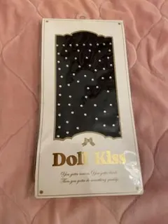 Doll Kiss ストーン付き ストッキング 黒 M~L 新品 定価1260円