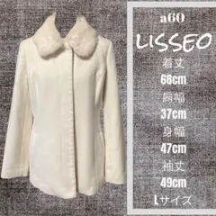 ♦︎LISSEO♦︎ コート ファー おしゃれ 高級感 上品 可愛い シンプル 毛皮