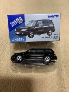 1/64 トミーテック トミカリミテッドヴィンテージ ネオ LV-N327a スバル フォレスター S/tb 黒 97年式 完成品