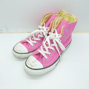 ◇ CONVERSE コンバース 637320F スニーカー サイズ23 ピンク レディース E