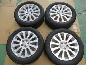 スバル　純正　アルミホイール　16インチ　6.5JJ　+55　PCD100　5穴　4本セット　SENSE SE11　205/55R16　インプレッサ　GH2　21021　伊t