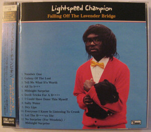 ◆CD◆LIGHTSPEED CHAMPION／フォーリング・オフ・ザ・ラヴェンダー・ブリッジ◆ライトスピード・チャンピオン◆帯有り国内盤