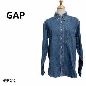 美品 GAP ギャップ デニム 長袖 シャツ おしゃれ 大き目