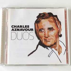 【輸入盤2枚組デュエットアルバム】CHARLES AZNAVOUR シャルル・アズナヴール / DUOS セリーヌ・ディオン,スティング,フランク・シナトラ